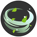 Leaf Tornado Pokemon Unite Ability Icon